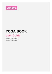 Lenovo Yoga Book YB1 X90F manual. Smartphone Instructions.